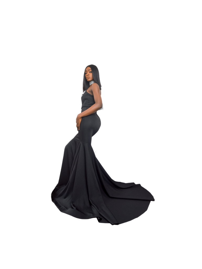 Single Sleeve Gown