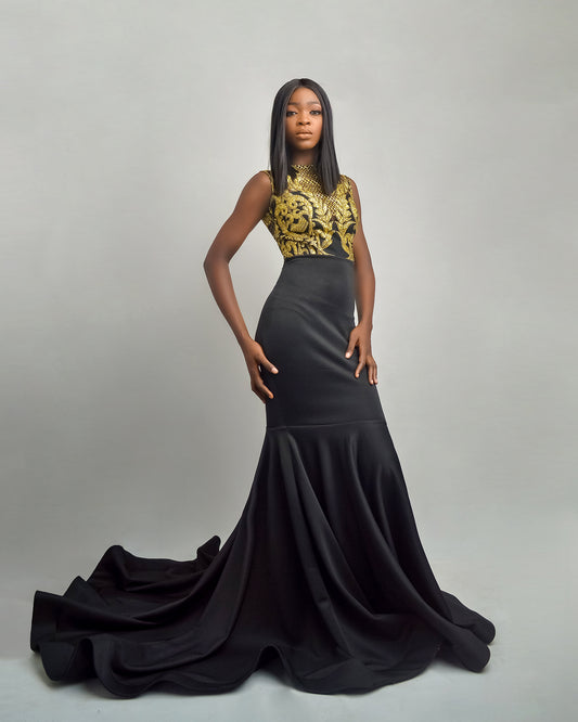Sleeveless Flared Dress